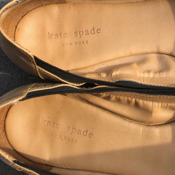 Kate Spade bow flats - Picture 2 of 5